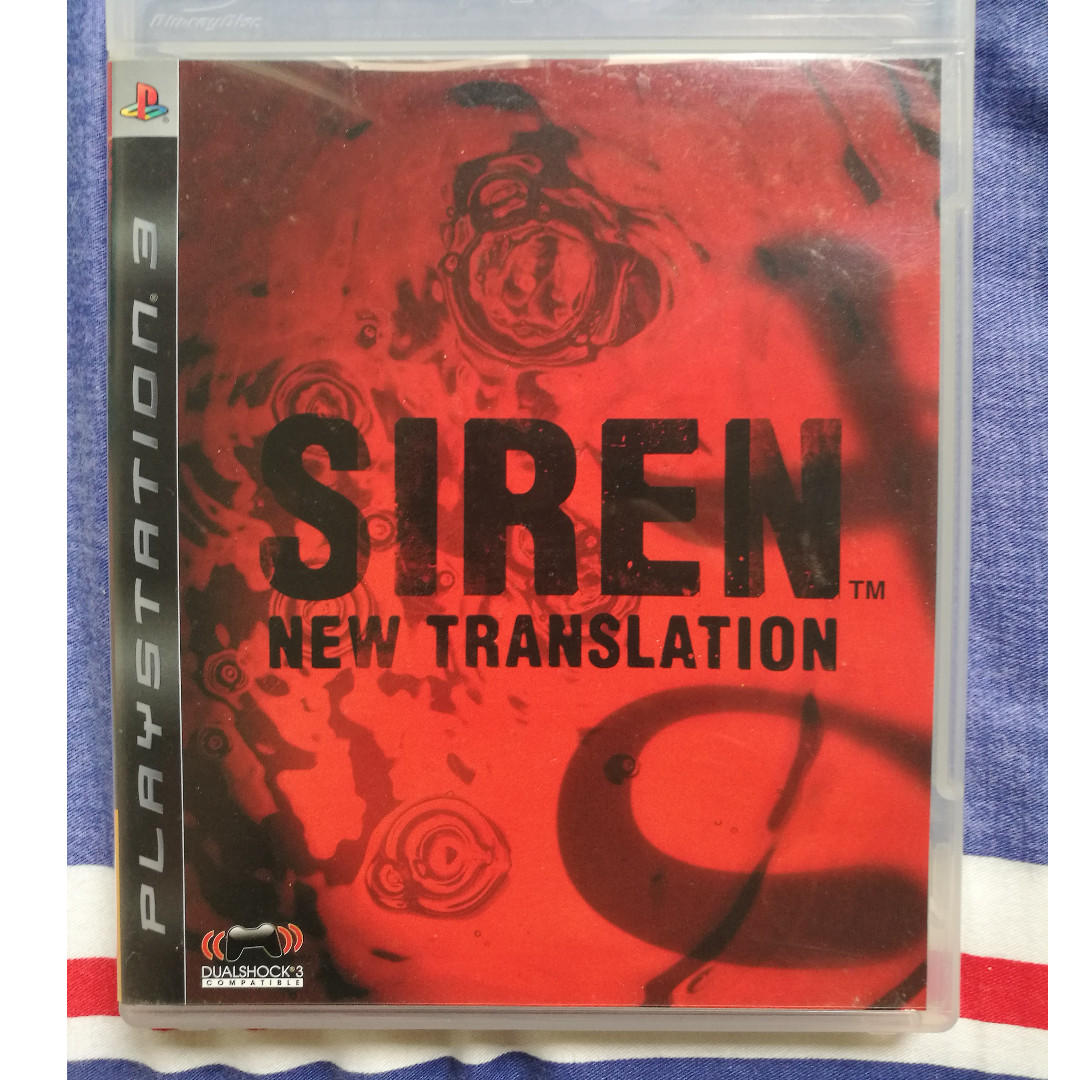 Ps3 死魂曲 新譯 Siren New Translation 電子遊戲 遊戲機配件 遊戲週邊商品 Carousell