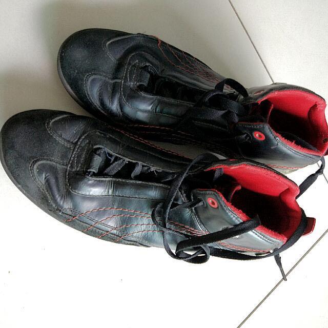 Puma Ferrari Leather Shoes with carbon 
