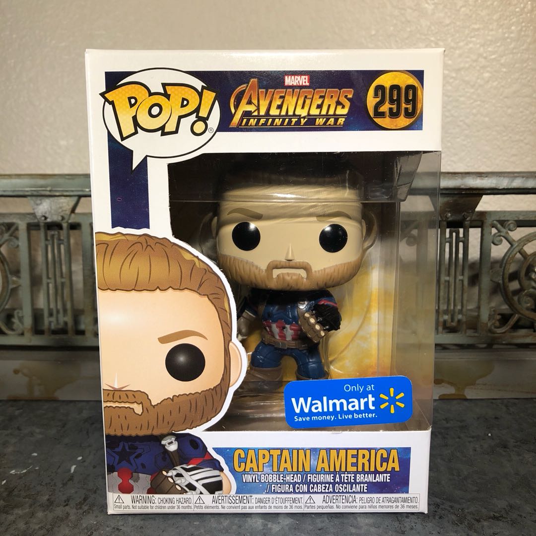 captain america infinity war pop vinyl
