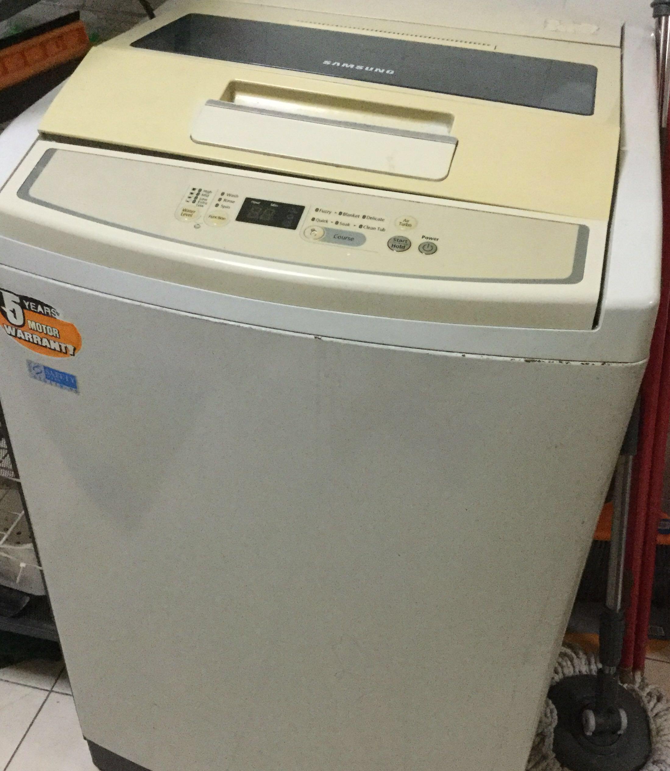 Samsung 8kg Washing Machine FREE(Spoilt Rinse & Spin), TV & Home