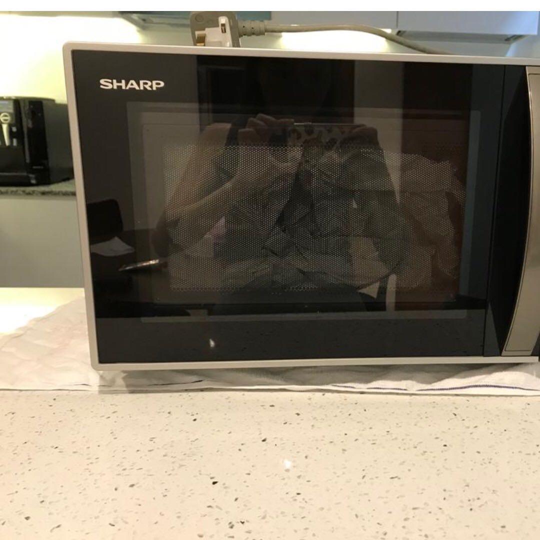 Sharp R898M(S) 26L Counter Top Double Grill / Convection Microwave