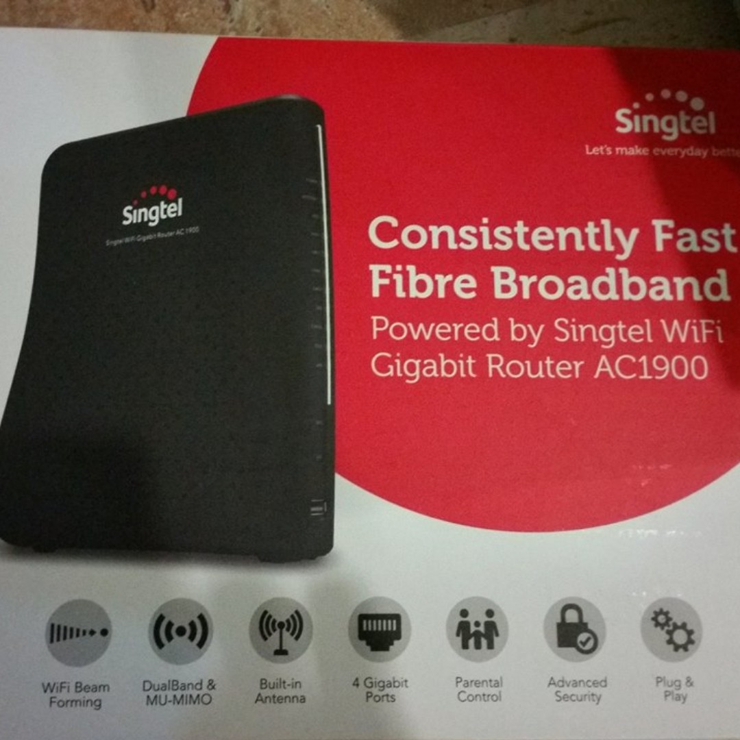 Singtel Fiber Broadband Bundle 1GBPS, Everything Else on Carousell