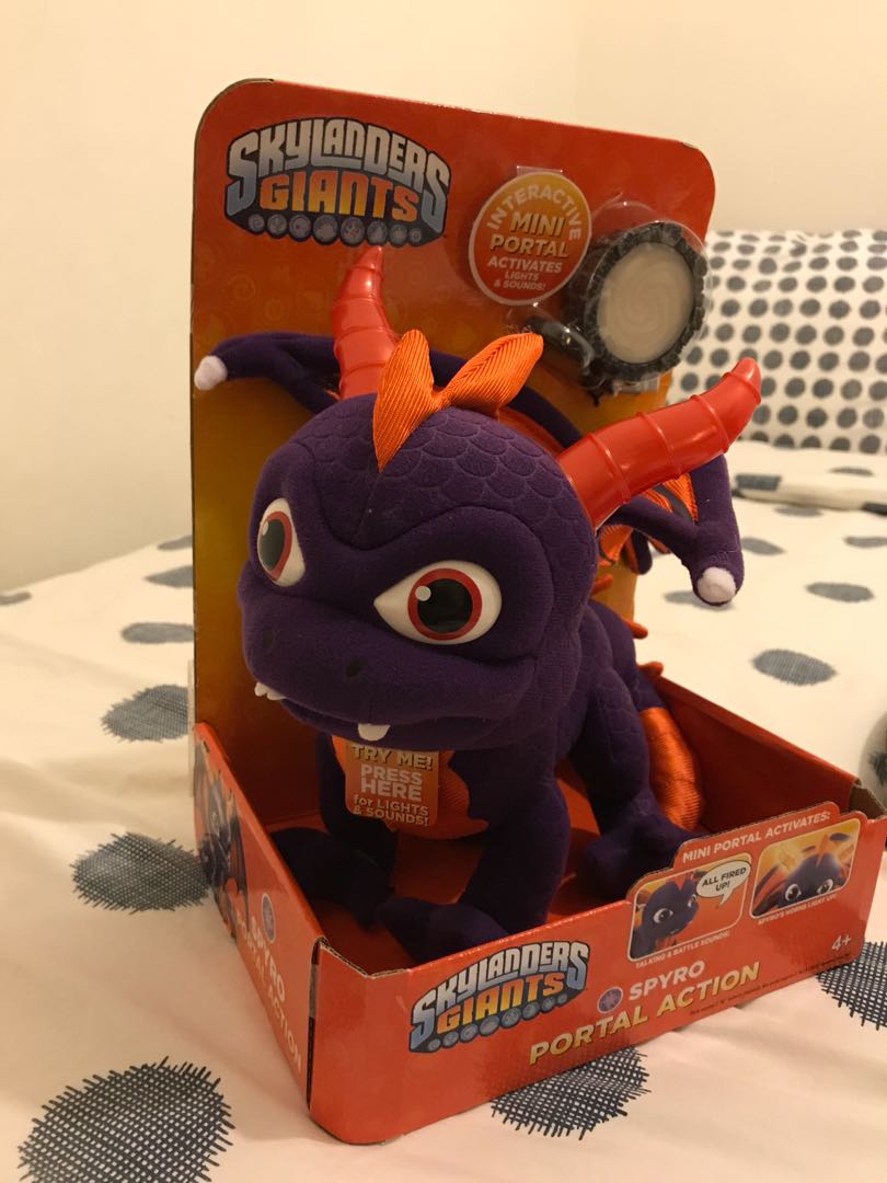 skylanders spyro plush