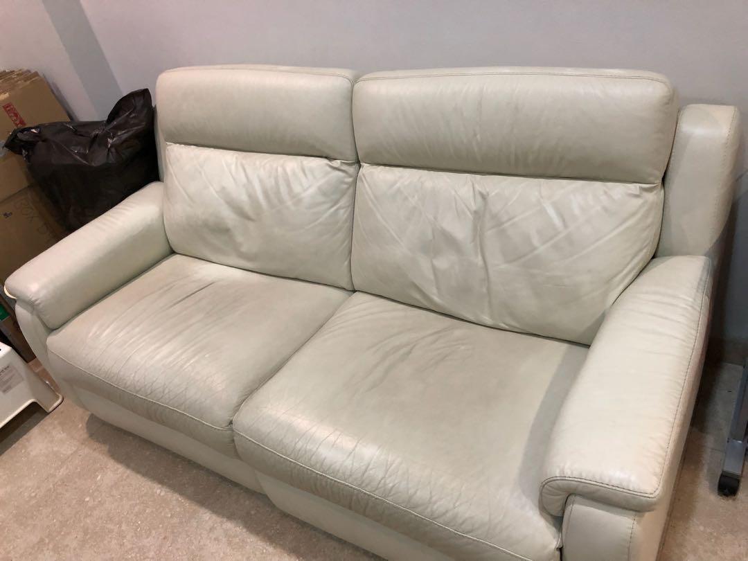 Super Comfy Leather Sofa W Reclining Option Furniture Sofas On Super Comfy Leather Sofa W Reclining
