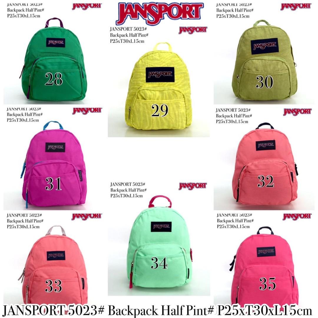 Ukuran tas jansport medium sales