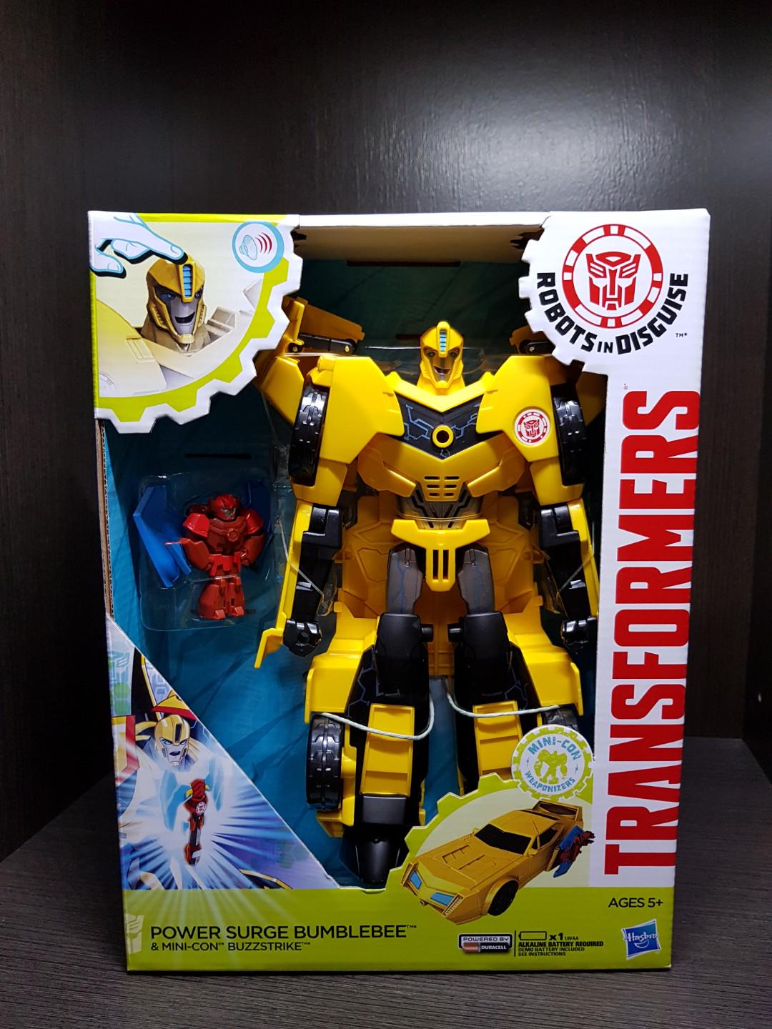 Transformers power clearance surge bumblebee