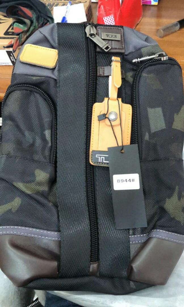tumi army backpack