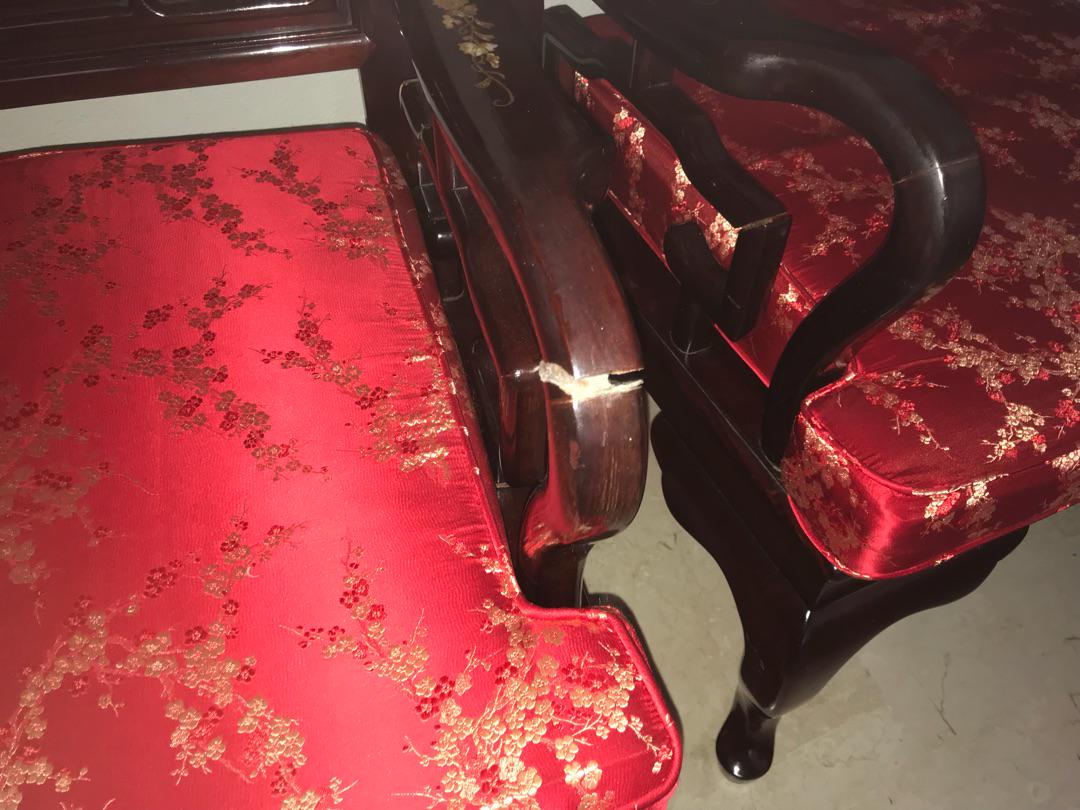 USED ROSEWOOD FURNITURE FOR SALE, Furniture & Home Living, Furniture