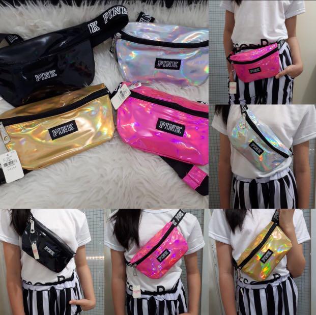 victoria secret pink belt bag