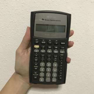 texas instrument ba ll financial calculator