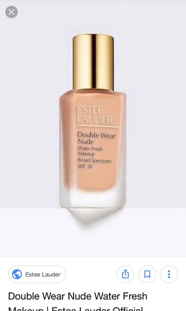 *AUTHENTIC* ESTÉE LAUDER DOUBLE WEAR NUDE 2ml/5ml Samplers (Category: Face Care) located in Mandaluyong City. Submitted by allaboutthatbase (Listing ID 178934770, Image 1). Description: *AUTHENTIC* ESTÉE LAUDER DOUBLE WEAR NUDE 2ml/5ml Samplers Shades Available: Sand 1w2 Dawn 2w1 .
