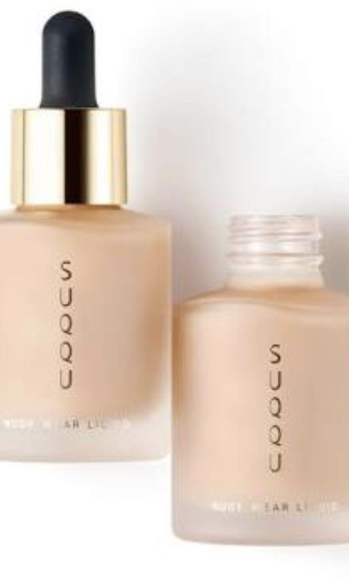 *AUTHENTIC* SUQQU Nude Wear Liquid Foundation Sampler 2ml/5ml (Category: Makeup) located in Mandaluyong City. Submitted by allaboutthatbase (Listing ID 178983973, Image 1). Description: Shades Available: 101 Light Ochre - Light skin, warm neautral 102 Natural Ochre - Medium skin, warm neutral PRODUCT DETAILS A liquid foundation in a nourishing, serum-like texture that instantly uplifts the complexion with dewy glow that lasts all day. With an inf