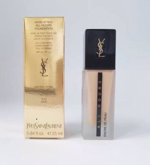 *AUTHENTIC* YSL ALL HOURS FOUNDATION 2ml/5ml Sampler (Category: Makeup) located in Mandaluyong City. Submitted by allaboutthatbase (Listing ID 178932043, Image 1). Description: Shade: Beige 20 Available: 3ML 5ML.