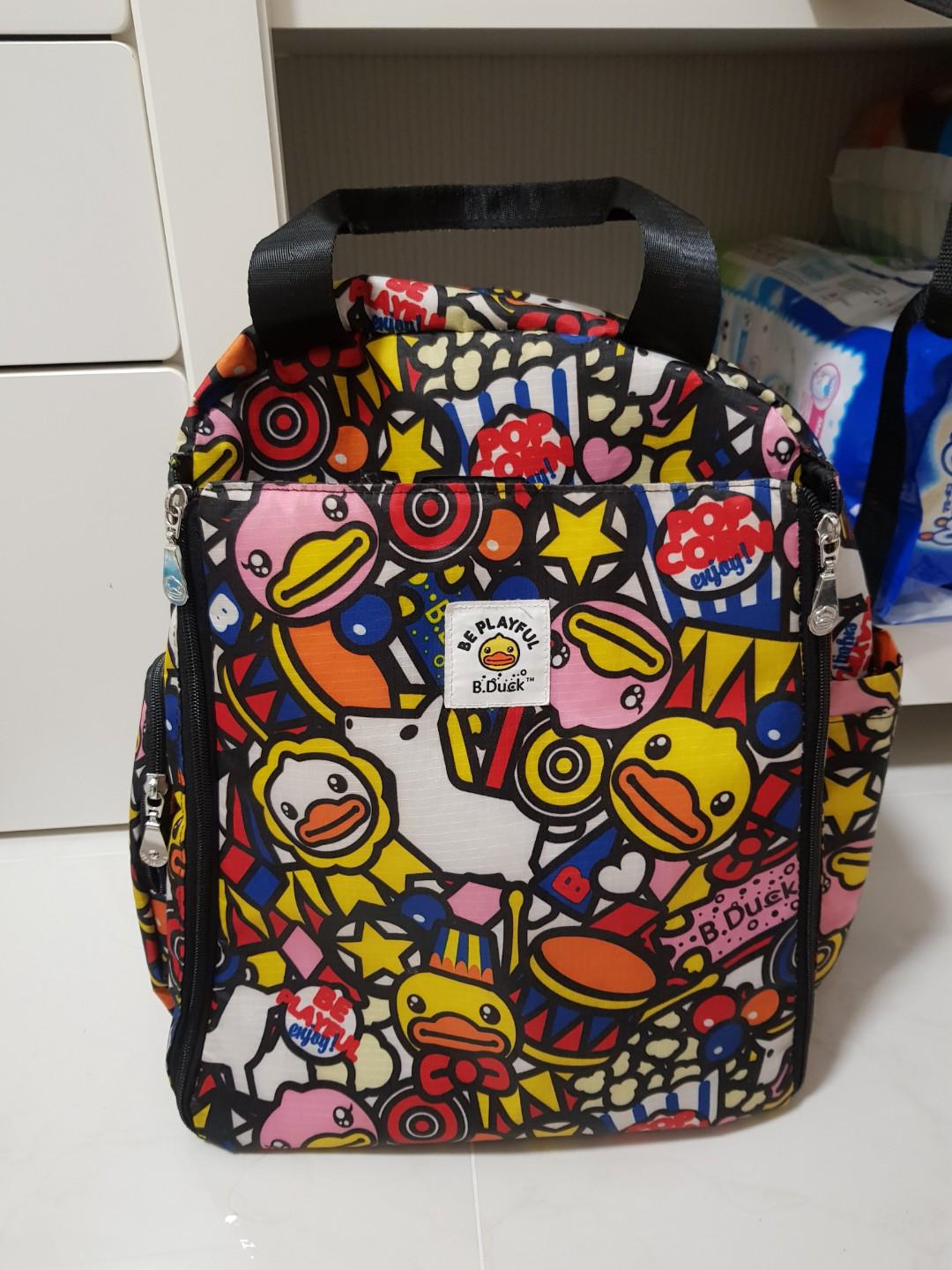 B Duck Diaper Bag Mother Babies Kids Strollers