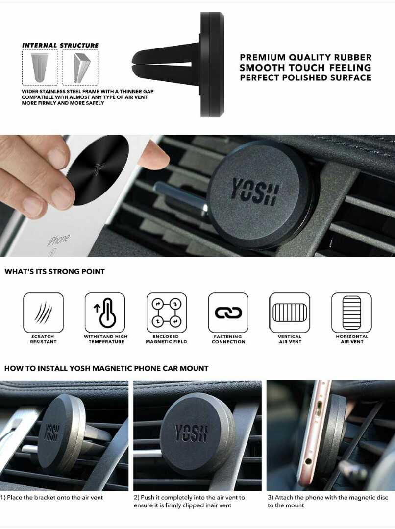 yosh phone holder