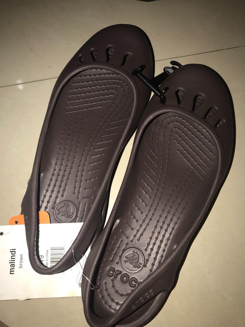 crocs brown colour