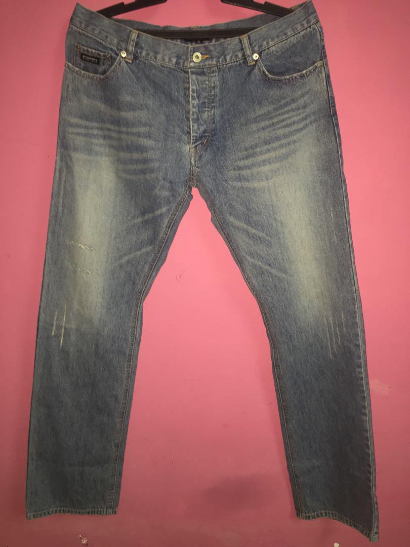 Burberry jeans mens pink 2025