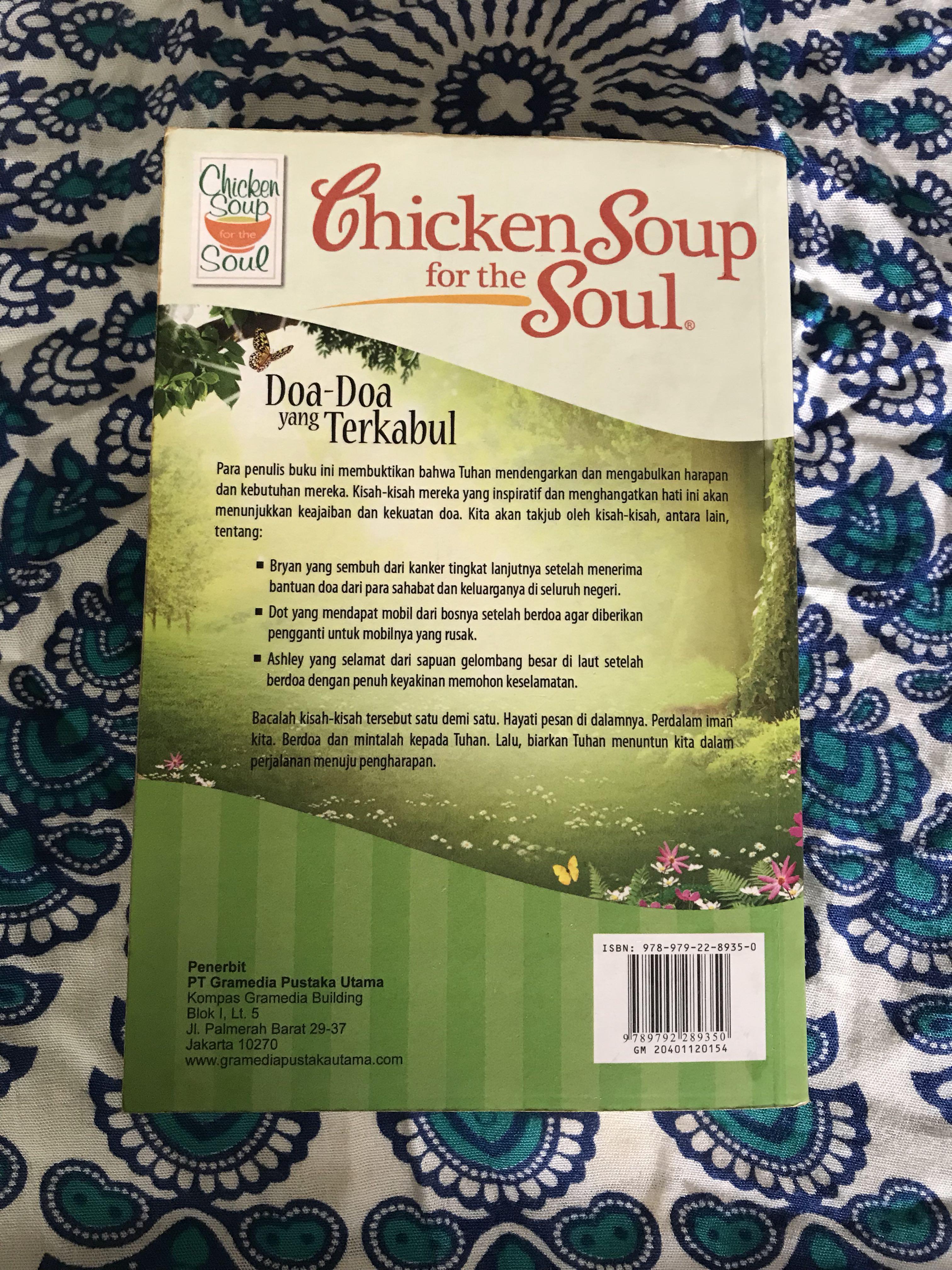 Chicken Soup For The Soul Doa Doa Yang Terkabul Books