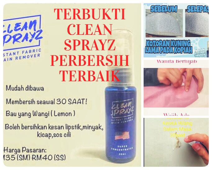 Clean Sprayz Peralatan Dapur Di Carou Photo