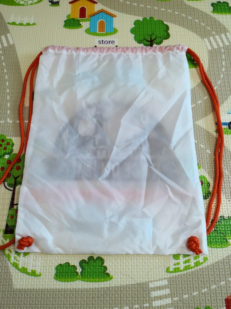 Drawstring Bag (Category: Everything Else) located in Singapore. Submitted by jnicet (Listing ID 178991408, Image 2). Description: Size: 35cm x 45cm Material: Polyester Small compartment outside the bag. Meet at 988b buangkok green.