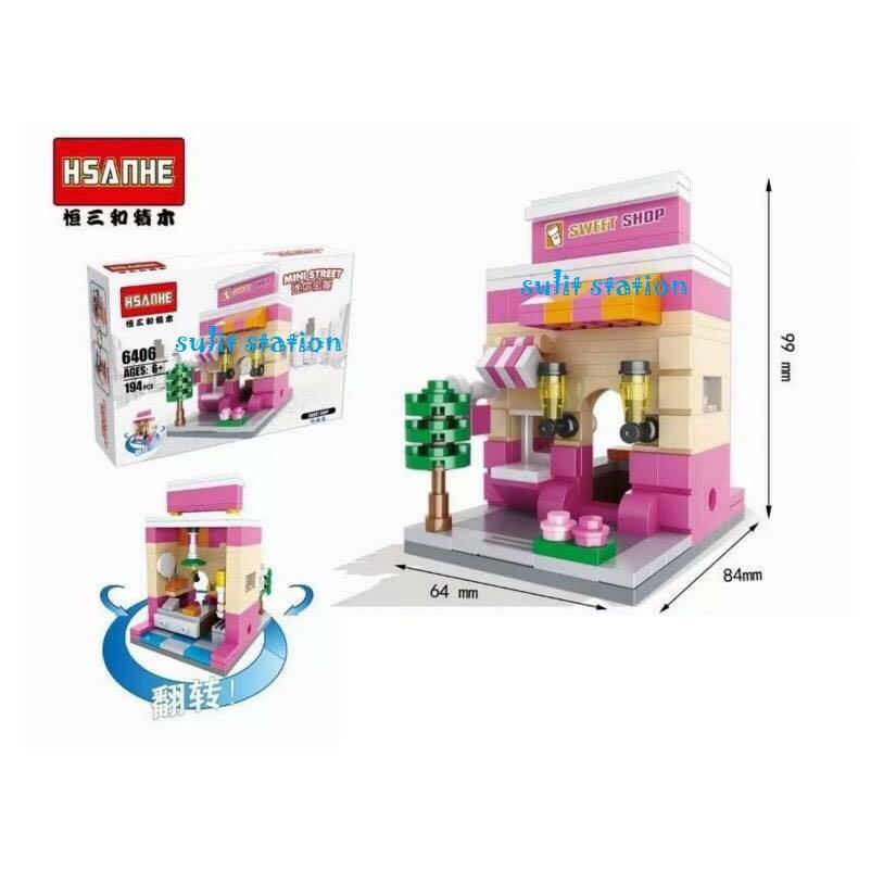Dunkin donuts shop lego set