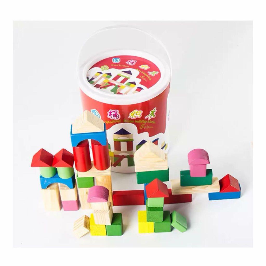 anko wooden walker with blocks
