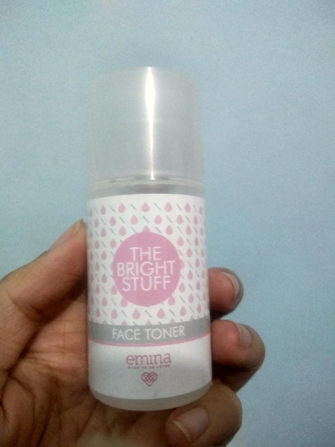 bright stuff face toner