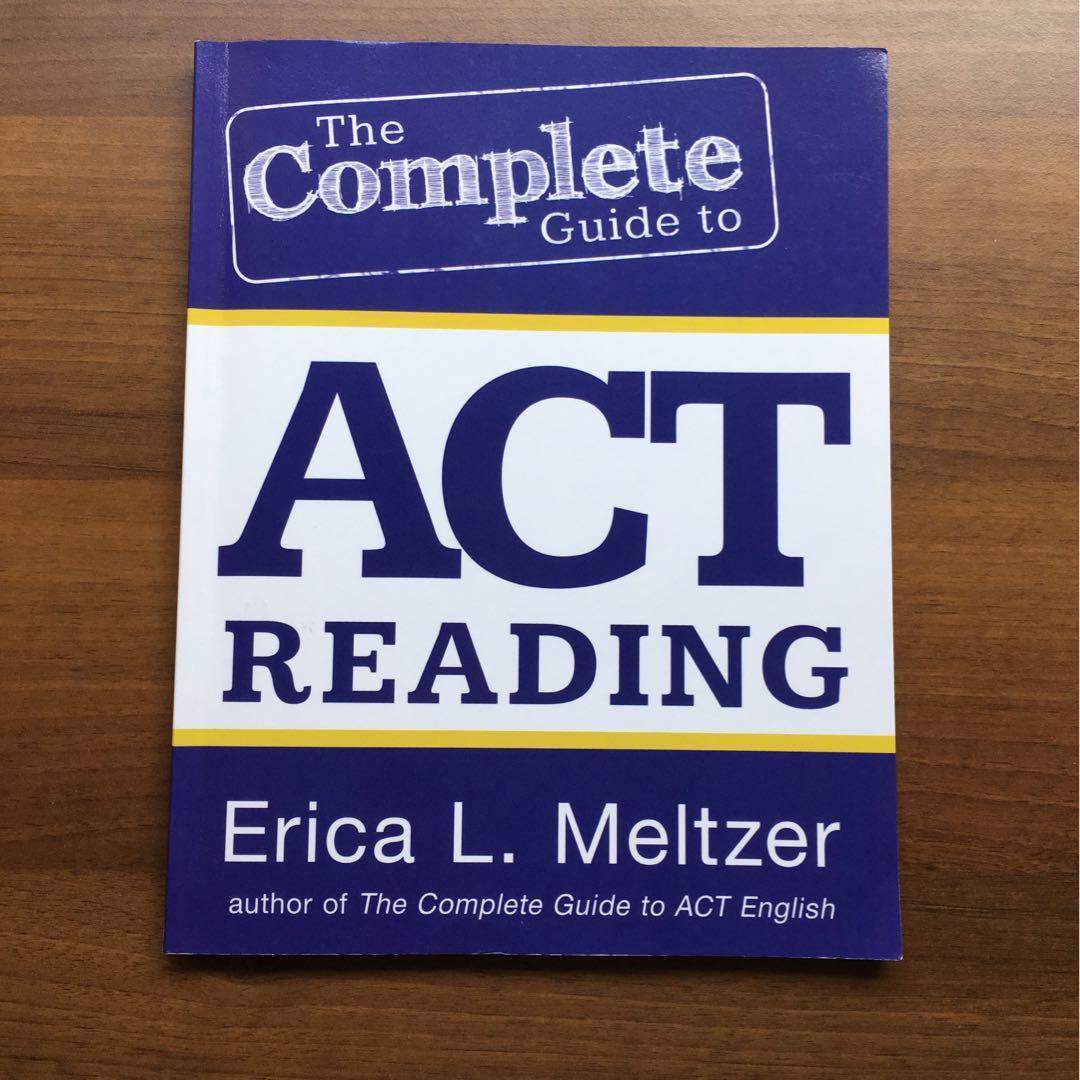 Erica L Meltzer ACT Reading, Hobbies & Toys, Books & Magazines, Fiction