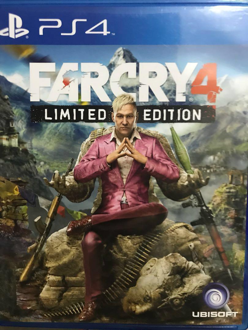 Far Cry 4 Limited Edition Ps4 Toys Games Video Gaming Video Games On Carousell