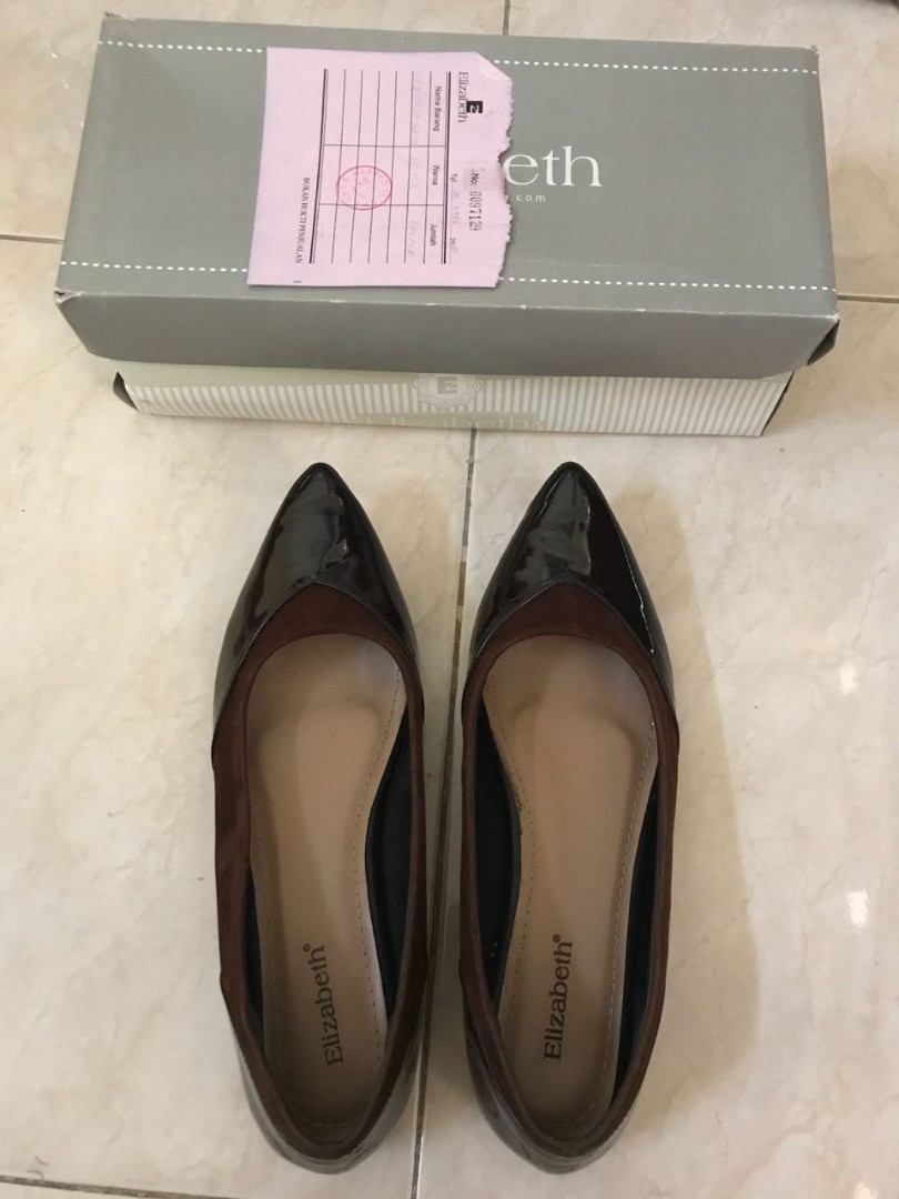 Flat Shoes Elizabeth Fesyen Wanita Sepatu Di Carousell