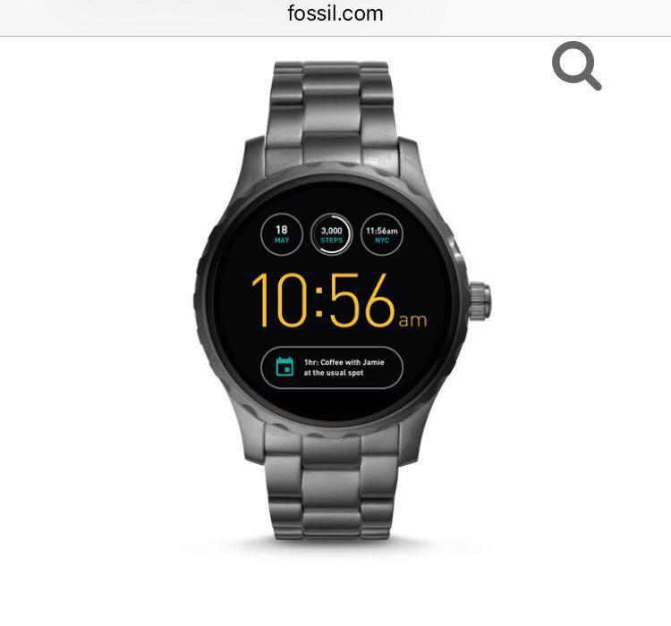 fossil q marshal touchscreen