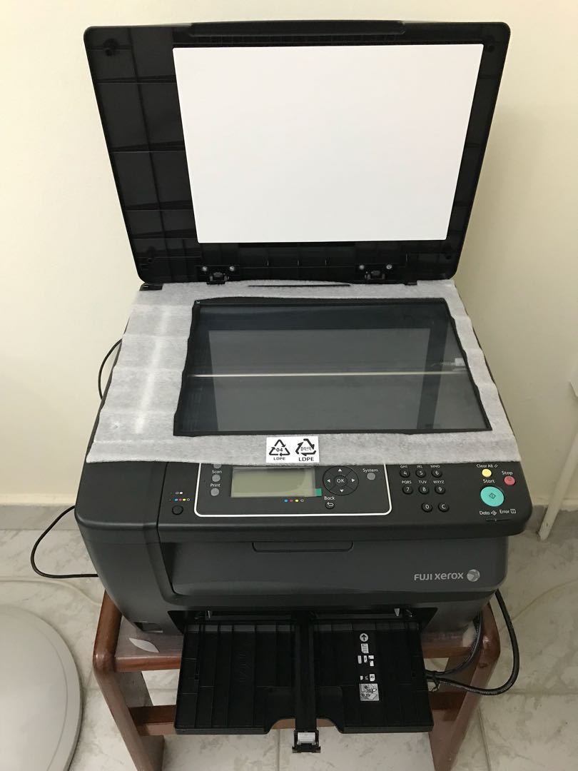 Fuji Xerox CM 215b 3 in 1 colour laser printer, Computers & Tech ...