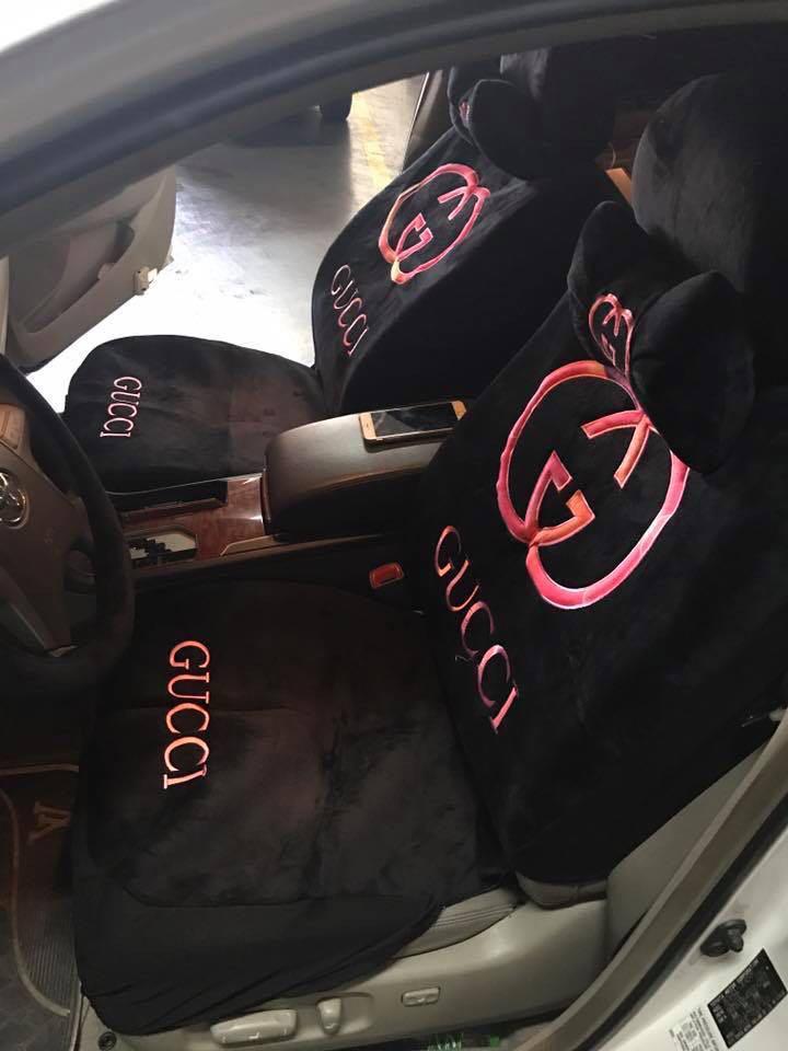 Seatcovers Gucci in Kampala - Vehicle Parts & Accessories, Nero