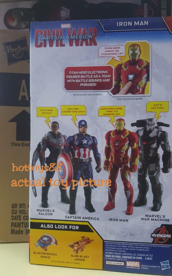 Iron Man 30cm Hasbro Marvel Avengers Figurine Electronique