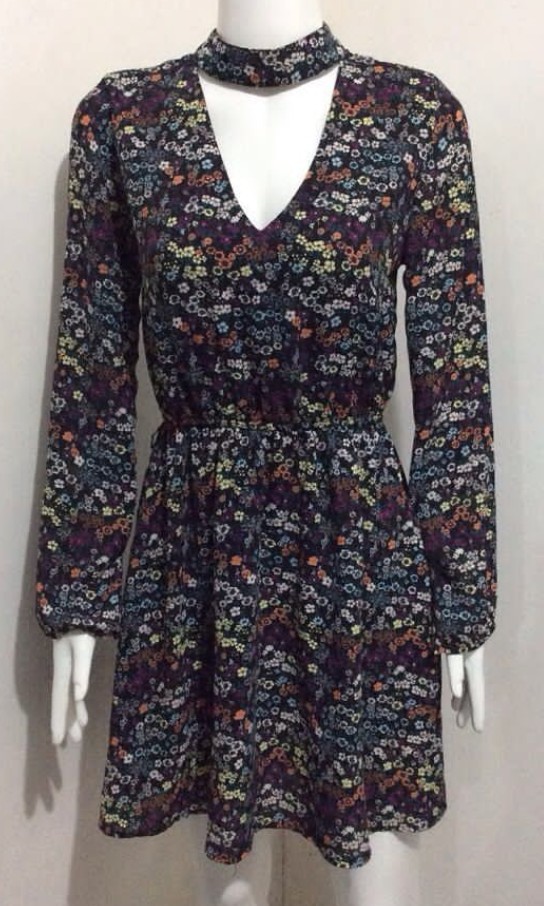 h&m ditsy floral dress