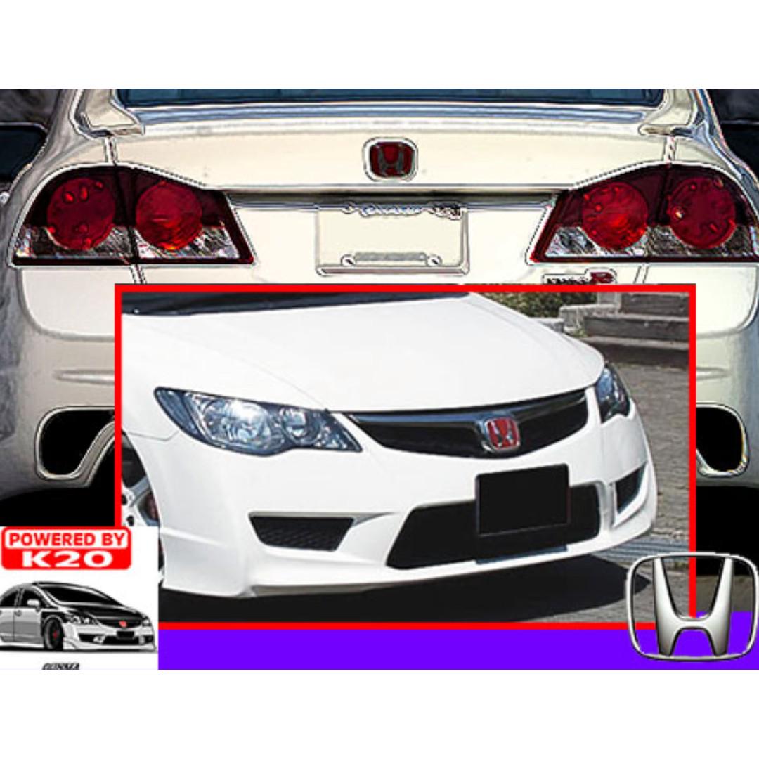 Honda Civic Fd Type R Front Bumper Car Accessories On Carousell