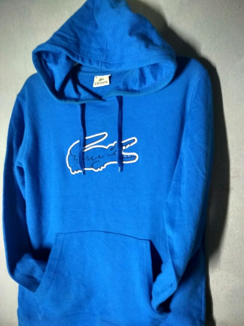 hoodie lacoste big logo