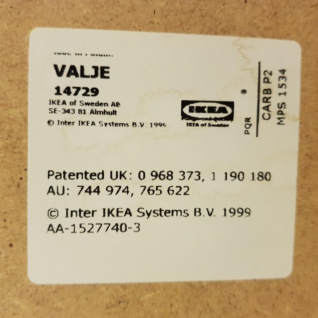 2 X Ikea Valje Storage Shelves For Sale Furniture Shelves