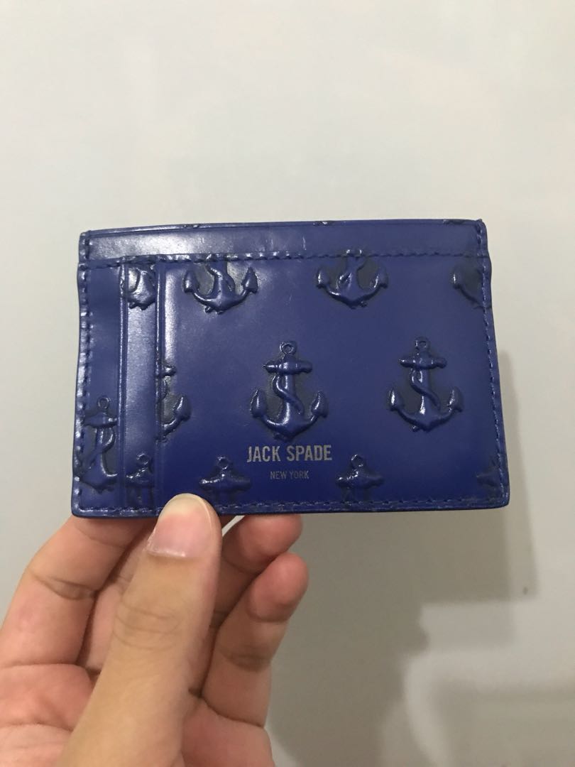 Jack Spade Card Holder, Luxury, Bags & Wallets on Carousell