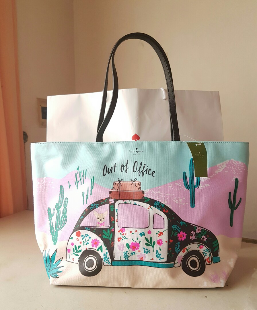 Kate Spade out of office tote Women s Fashion Bags Wallets