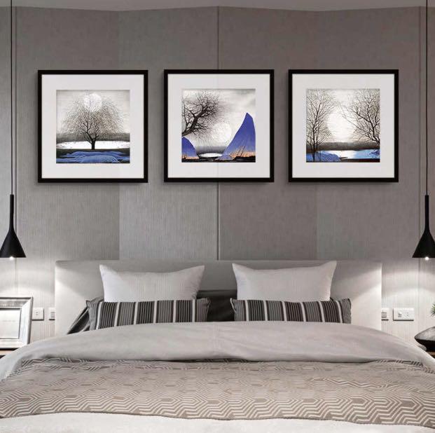 Landscape Decorative Painting Living Room Bedroom Modern