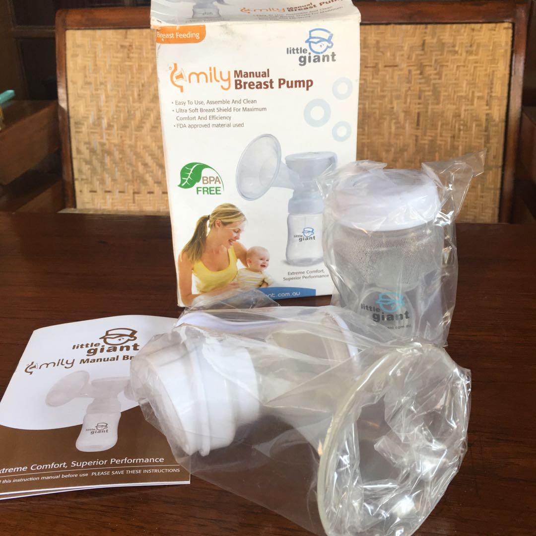 Little Giant Emily Manual Breast Pump Pompa Asi New Ex Kado