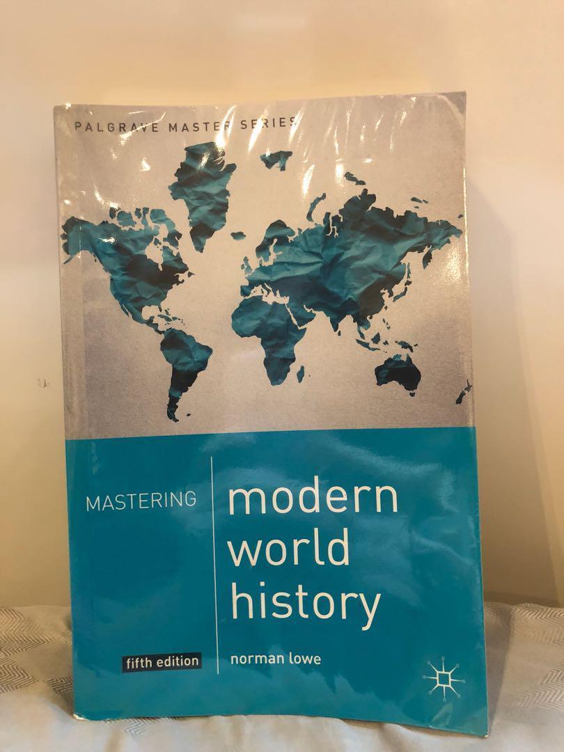 Mastering Modern World History By Norman Lowe Hobbies And Toys Books
