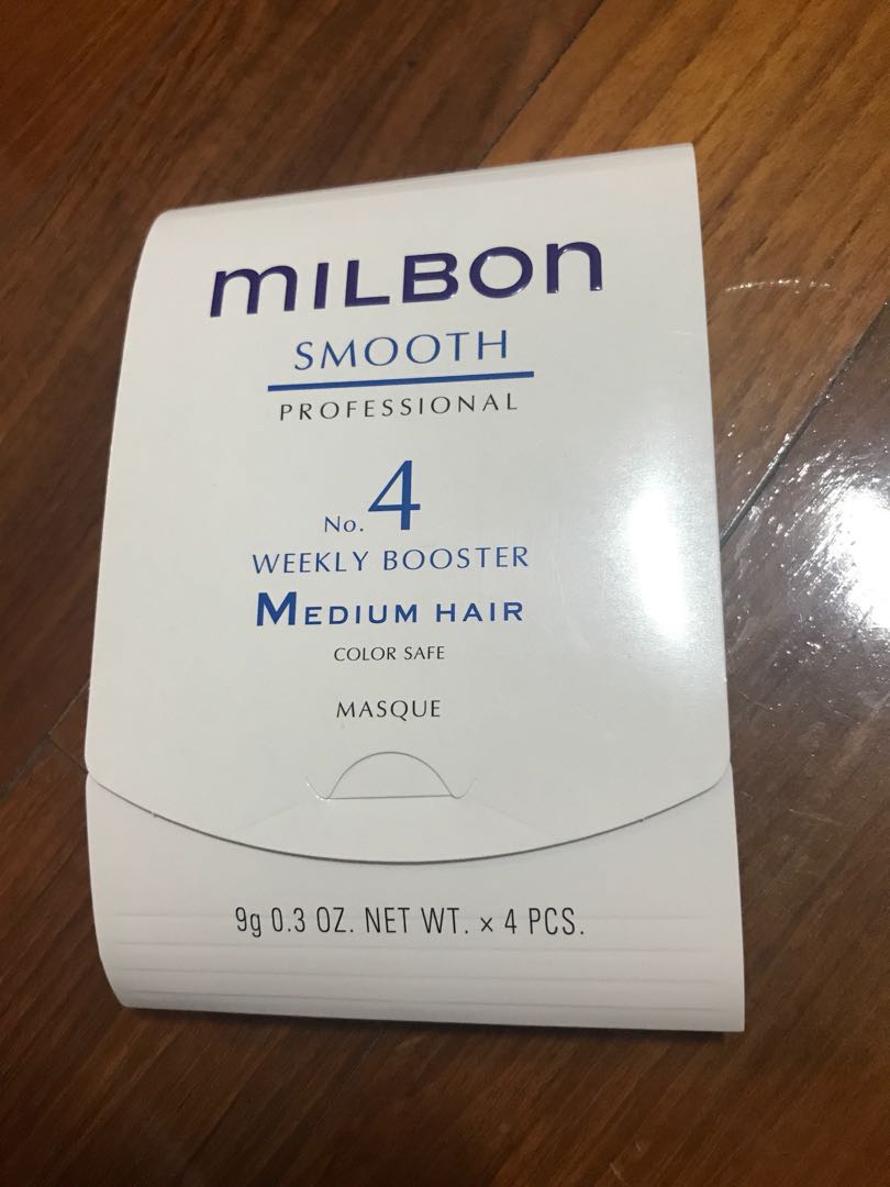 Milbon Smooth No4 Hair Treatment Beauty Personal Care Hair on Carousell