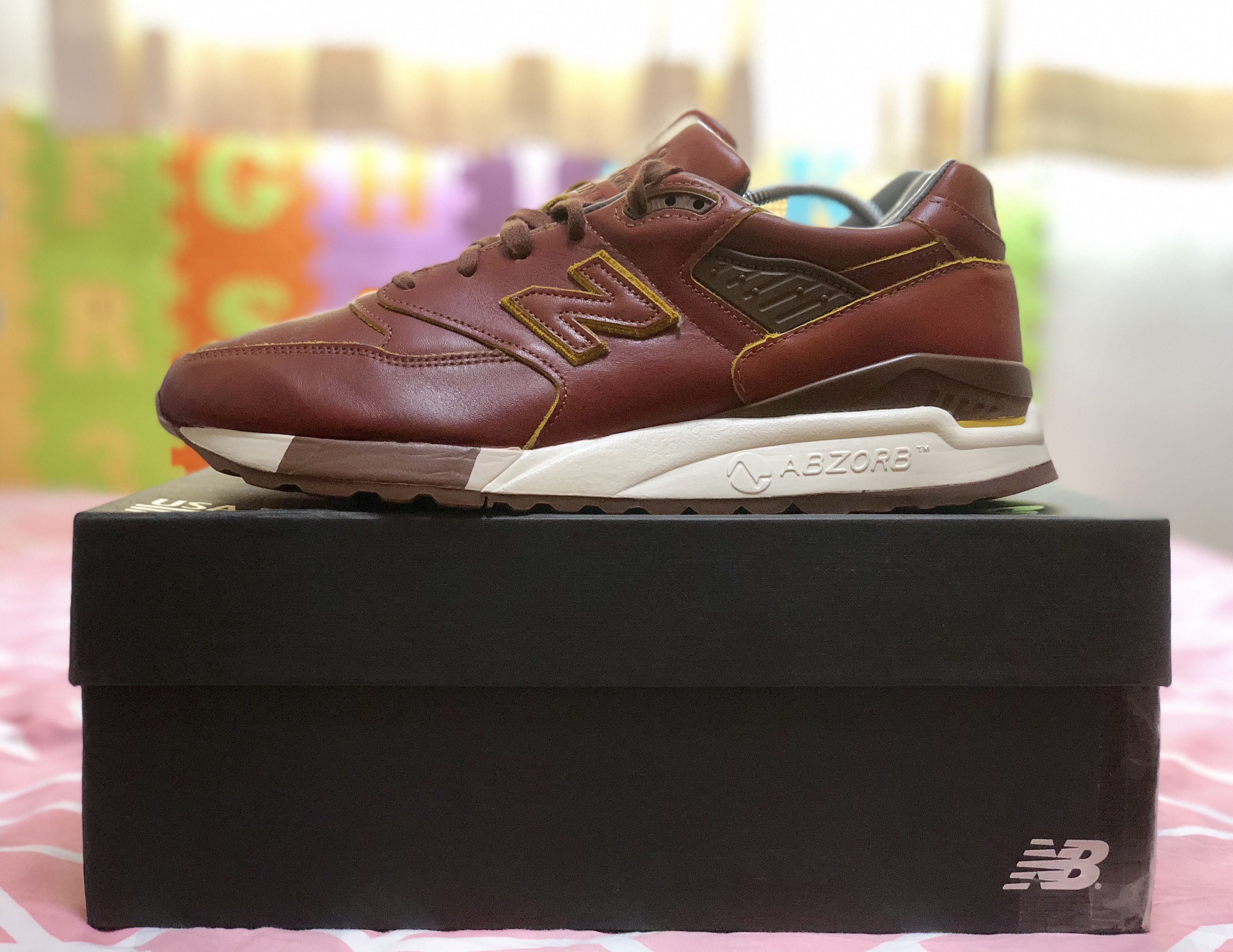 new balance 998 made in usa horween leather