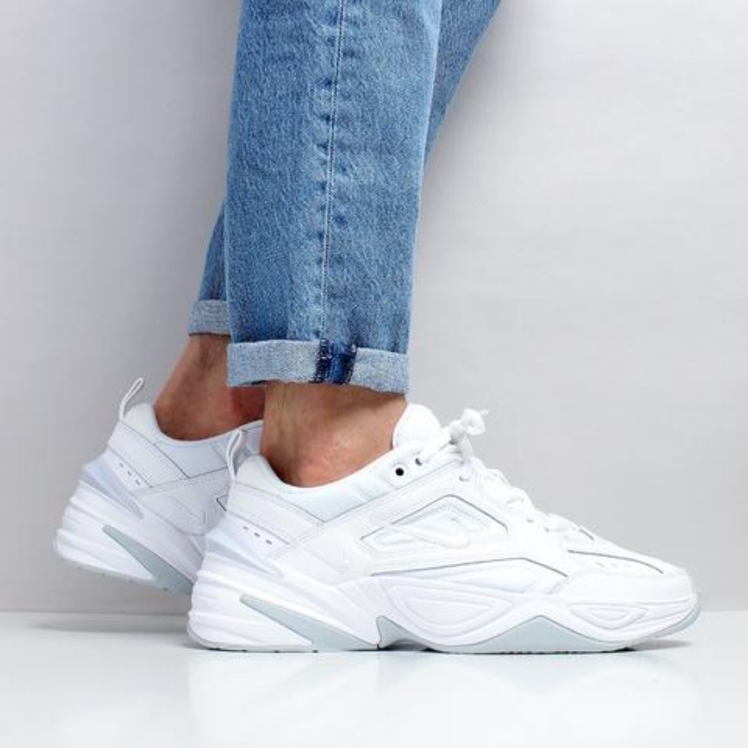 NIKE M2K TEKNO SHOES – WHITE/WHITE/PURE PLATINUM, Men's Fashion, Footwear,  Sneakers on Carousell