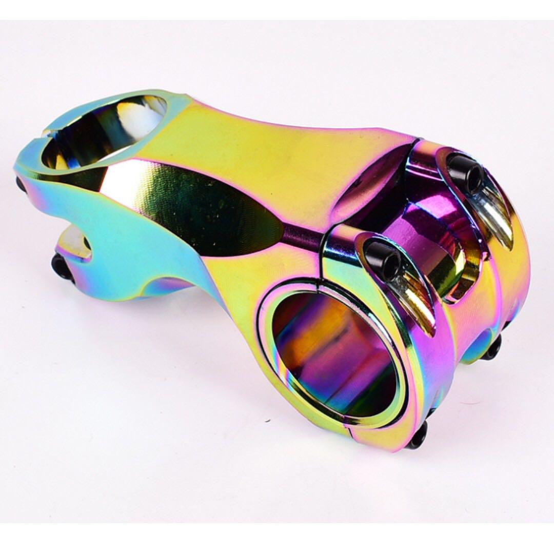 Oil Slick CNC Negative 17 Degree MTB/scooter Aluminum Stem ...