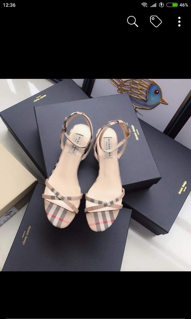 burberry ladies shoes