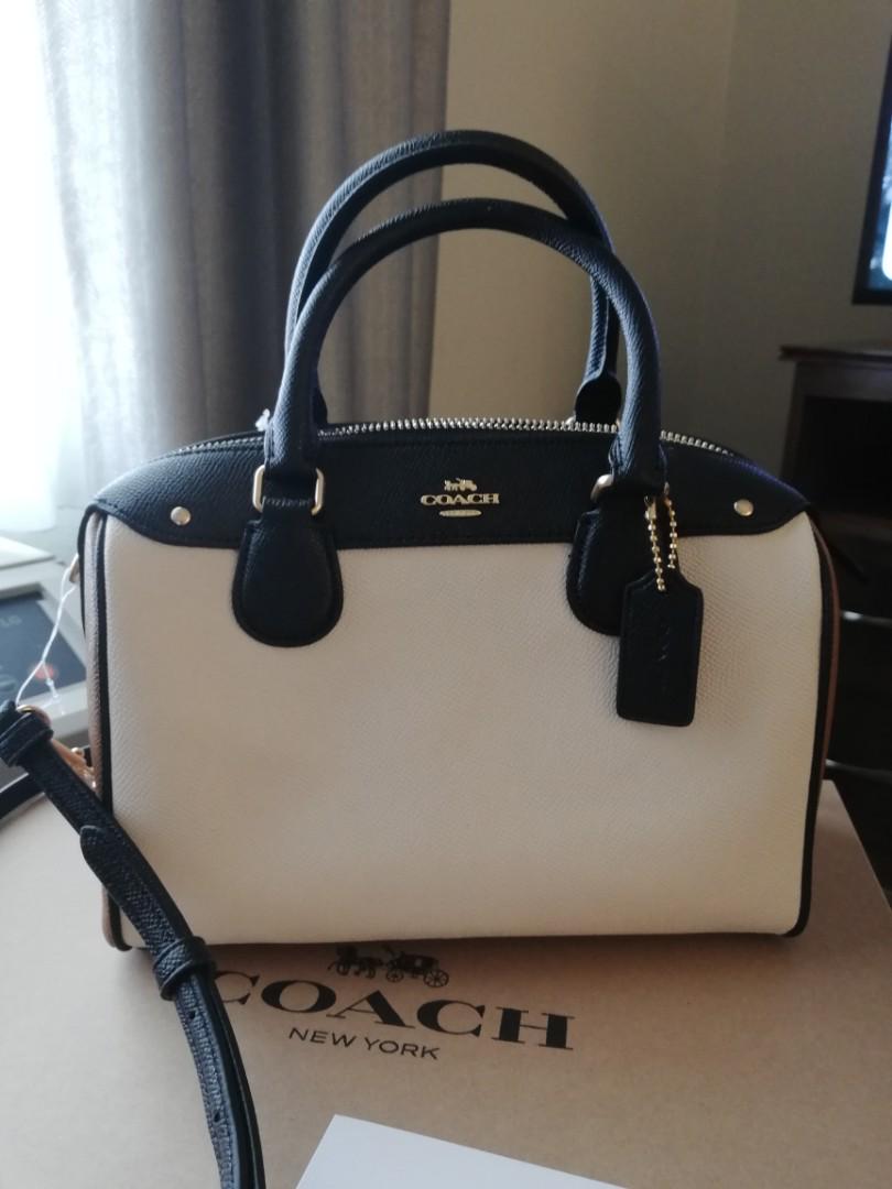 Original Coach Mini Bennett Satchel ColorBlock Crossbody
