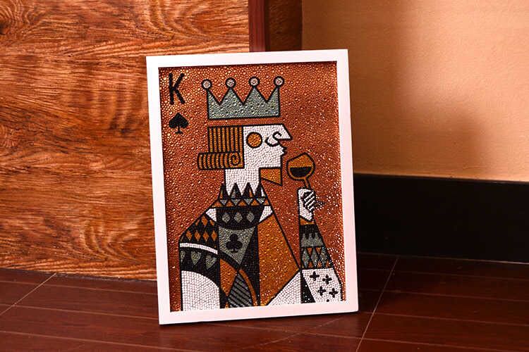 Poker Card King 5d Diamond Art Painting Design Craft Others On
